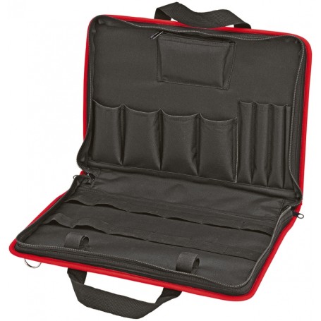 Knipex 00 21 11 LE cassetta per attrezzi Nero, Rosso Poliestere