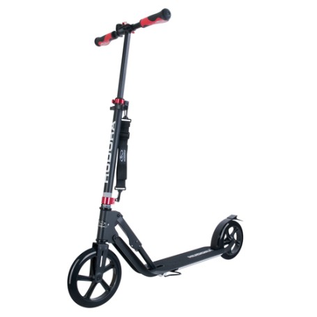 HUDORA Big Wheel Style 230 Adulti Nero, Rosso (14235)