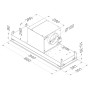 Novy Mini Pureline 820 Modulo ventola in acciaio inox