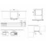 Fisher & Paykel DD60SDFHX9 - Cassetto lavastoviglie con sportello EXkleen