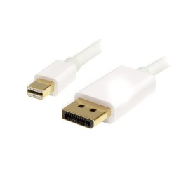 StarTech.com Cavo adattatore Mini DisplayPort 1.2 a DisplayPort 4k bianco da 2m - M/M (MDP2DPMM2MW) StarTech.com Cavo adattatore Mini DisplayPort 1.2 a DisplayPort 4k bianco da 2m - M/M (MDP2DPMM2MW)
