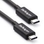 StarTech.com TBLT3MM2M Cavo Thunderbolt 20 Gbit/s Nero (TBLT3MM2M)