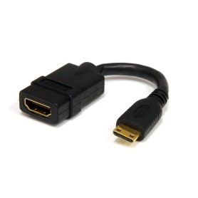 StarTech.com Cavo HDMI ad alta velocità 13 cm - HDMI a Mini HDMI - F/M (HDACFM5IN) StarTech.com Cavo HDMI ad alta velocità 13 cm - HDMI a Mini HDMI - F/M (HDACFM5IN)