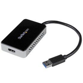 StarTech.com Adattatore scheda video esterna per più monitor USB 3.0 a HDMI con hub USB a 1 porta – 1920x1200 / 1 (USB32HDEH) StarTech.com Adattatore scheda video esterna per più monitor USB 3.0 a HDMI con hub USB a 1 porta – 1920x1200 / 1 (USB32HDEH)