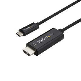 StarTech.com Cavo adattatore USB C a HDMI da 2m - Cavo video USB tipo C a HDMI 2.0 - Compatibile con Thunderbolt 3 (CDP2HD2MBNL) StarTech.com Cavo adattatore USB C a HDMI da 2m - Cavo video USB tipo C a HDMI 2.0 - Compatibile con Thunderbolt 3 (CDP2HD2MBNL)
