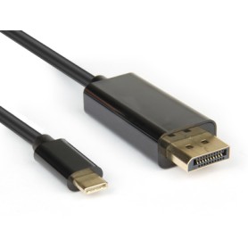 Hamlet XVAUC-DP4K20 cavo e adattatore video 2 m USB tipo-C DisplayPort Nero (XVAUC-DP4K20) Hamlet XVAUC-DP4K20 cavo e adattatore video 2 m USB tipo-C DisplayPort Nero (XVAUC-DP4K20)