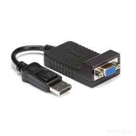 StarTech.com Adattatore da DisplayPort a VGA - Convertitore attivo da DP a VGA - Video 1080p - Resistente - Cavo monito (DP2VGA) StarTech.com Adattatore da DisplayPort a VGA - Convertitore attivo da DP a VGA - Video 1080p - Resistente - Cavo monito (DP2VGA)