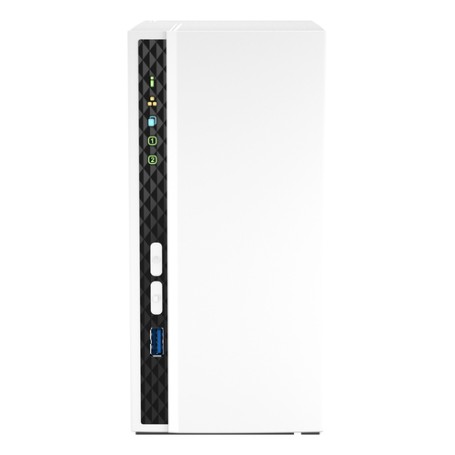 2 BAY 2.0 GHZ QC 2 GB 1X GBE (TS-233)