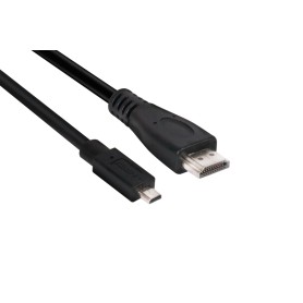 CLUB3D Micro HDMI™ to HDMI™ 2.0 4K60Hz Cable 1M / 3.28Ft (CAC-1351) CLUB3D Micro HDMI™ to HDMI™ 2.0 4K60Hz Cable 1M / 3.28Ft (CAC-1351)