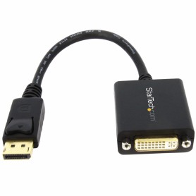 StarTech.com Adattatore DisplayPort DVI - Convertitore video da DisplayPort a DVI-D 1080p - Cavo adattatore da DP 1.2  (DP2DVI2) StarTech.com Adattatore DisplayPort DVI - Convertitore video da DisplayPort a DVI-D 1080p - Cavo adattatore da DP 1.2  (DP2DVI2)