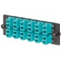 Panduit FAP12WAQDLCZ adattatore di fibra ottica LC Nero (FAP12WAQDLCZ)