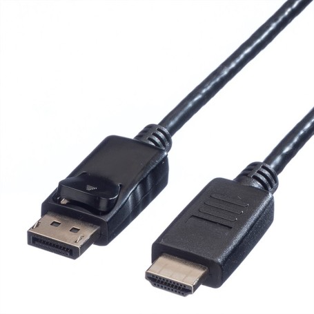 Value 11.99.5780 cavo e adattatore video 1 m DisplayPort Nero (RO11.99.5780)