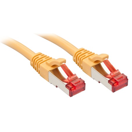 Lindy Rj45/Rj45 Cat6 3m cavo di rete Giallo S/FTP (S-STP) (47765)