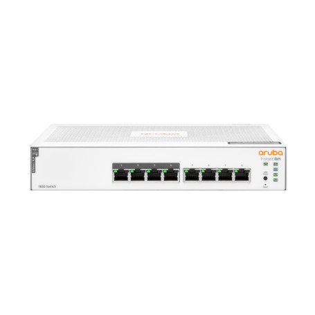 Hewlett Packard Enterprise Aruba Instant On 1830 8G 4p Class4 PoE 65W Gestito L2 Gigabit Ethernet (10/100/1000) Support (JL811A)