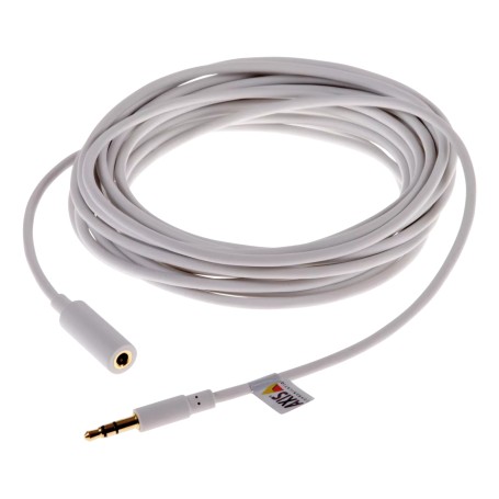 Axis 01589-001 cavo audio 5 m 3.5mm Bianco