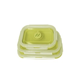 MUITOMAS 3 SET SIL LUNCH BOX GN (LUNCHBOXSETGN)