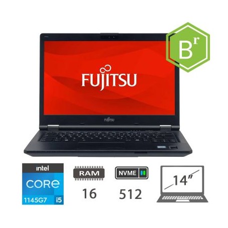 FUJITSU E5411 - I5-1145G7/16/NVME512/14/W11P/2Y B (009025PCR-EU)
