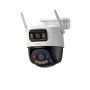 IMOU TELECAMERA 8MP AURORA CON DOPPIA LENTE (FISSA E PANTILT), VISIONE NOTTURNA A COLORI, SMART TRA (IPC-S7XFP-8U0WED)