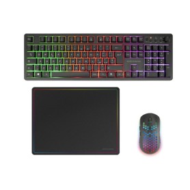 Mars Gaming MCPWXIT tastiera Mouse incluso Wireless a RF + USB QWERTY Italiano Nero