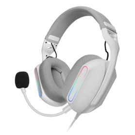 Mars Gaming MH-PROW Auricolare Cablato A Padiglione USB tipo A Bianco (MHPROW)