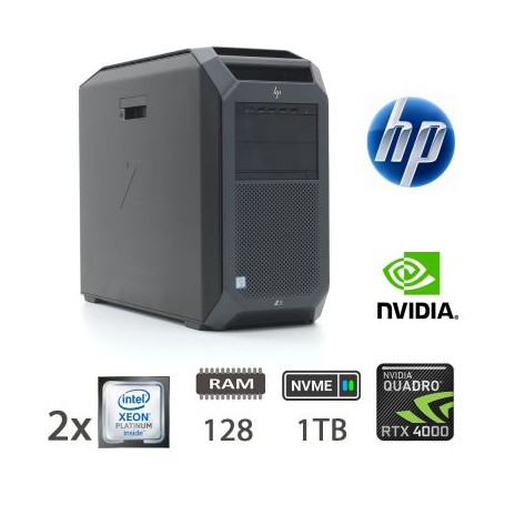 HP Z8 G4 2X XEON 8160/128/NVME1TB/RTX4000/W11P/2Y (008511PCR-EU)