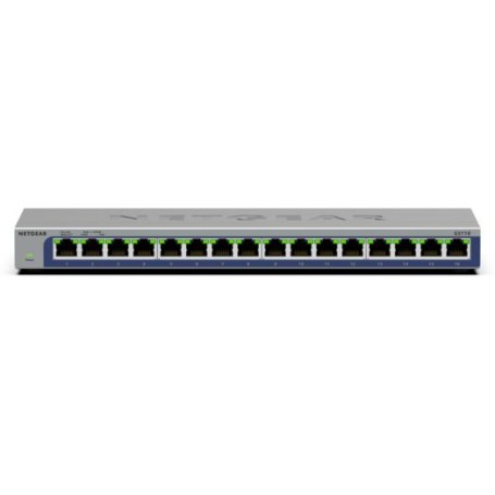 NETGEAR GS116 Non gestito L2 Gigabit Ethernet (10/100/1000) Nero (GS116-300EUS)