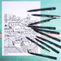 Uni-Ball Pin 1.0 penna tecnica Nero 1 pz (MPIN110N)
