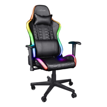 Trust GXT 716 Rizza Sedia per gaming universale Sedia tappezzata Nero (25376)
