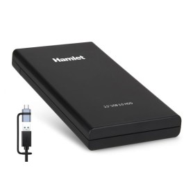 BOX ESTERNO 2,5  SATA III HDD E SSD USB-A + USB-C (HXD25U30-CX)
