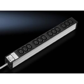 Rittal DK 7240.200 prolunghe e multiple 2 m 12 presa(e) AC Interno (7240200)