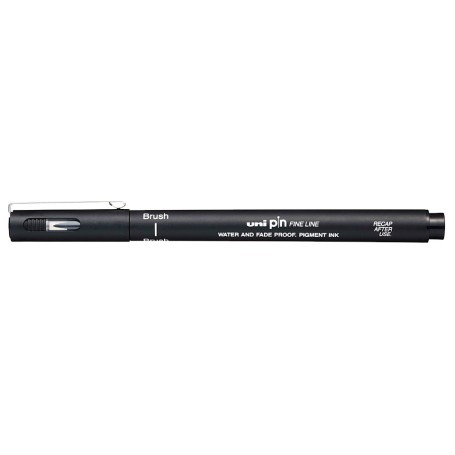 Uni-Ball Pin Brush penna tecnica Nero 1 pz (MPIN109N)