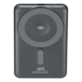 Rivacase VA2607 batteria portatile Polimeri di litio (LiPo) 5000 mAh Carica wireless Nero, Grigio