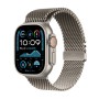 Watch Ultra 2 (grau, 49 mm, Milanaise Armband Titan natur, Titangehuse, Cellular) (MX4M3FD/A)