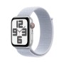 Watch SE (silber, Aluminium, 44 mm, Sport Loop blaue Wolke, Cellular) (MXGR3QF/A)