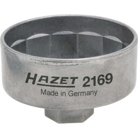 lfilterschlssel 2169, 3/8" und Sechskant 27mm (fr lfilter 14kant, 74,4mm)