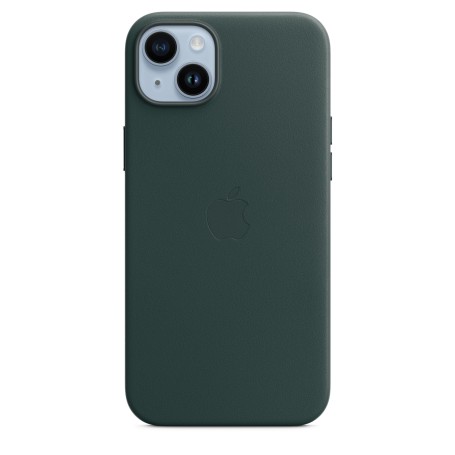 Leder Case mit MagSafe (dunkelgrn, Waldgrn, iPhone 14 Plus) (MPPA3ZM/A)