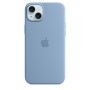 Silikon Case mit MagSafe (hellblau, iPhone 15 Plus) (MT193ZM/A)