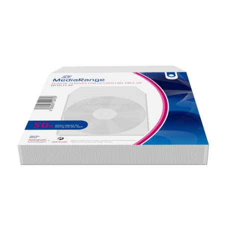 CD/DVD Plastikhllen (50 Stck, Bulk) (BOX64)
