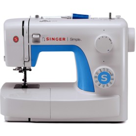 Mechanische Nhmaschine Simple 3221 (wei/hellblau)