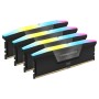 DIMM 128 GB DDR5-5600 (4x 32 GB) Quad-Kit (schwarz, CMH128GX5M4B5600C40, Vengeance RGB, INTEL XMP)