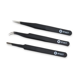 Precision Tweezer Set PRO, Pinzetten (schwarz, 3-teilig, ESD Safe) (EU145060-3)