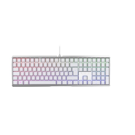 CHERRY MX 3.0S RGB tastiera Gaming USB QWERTZ Tedesco Bianco (G80-3874LUADE-0)