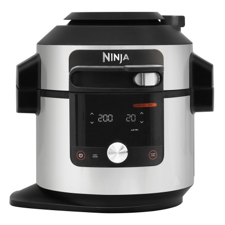 Foodi 14-in-1 SmartLid Multikocher (edelstahl/schwarz, 1.760 Watt, 7,5 Liter) (OL750EU)