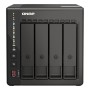 QNAP TS-453E NAS Tower Intel® Celeron® J6412 8 GB 0 TB QNAP QTS Nero (TS-453E-8G)