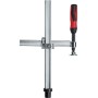 Spannelement TWV16-20-15-2K (silber/rot, stufenlos verstellbare Ausladung)