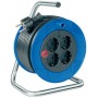 Brennenstuhl 1079180004 prolunghe e multiple 15 m 4 presa(e) AC Esterno Nero, Blu