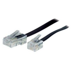S/CONN 3m RJ11 - RJ45 Nero, Trasparente (ZCAISDN)