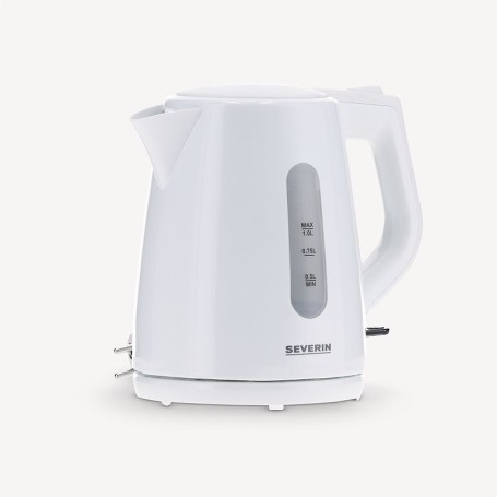 Severin WK 3411 bollitore elettrico 1 L 2200 W Bianco (WK 3411) (WK3411)