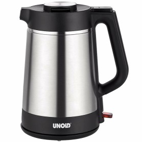 Unold Thermo bollitore elettrico 1,5 L 1800 W Nero, Acciaio inossidabile (18715)