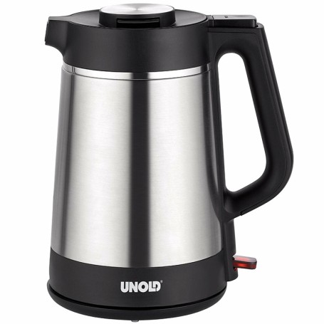 Unold Thermo bollitore elettrico 1,5 L 1800 W Nero, Acciaio inossidabile (18715)